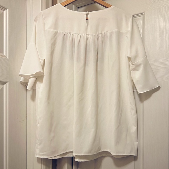 Embroidered silky blouse - Picture 3 of 5